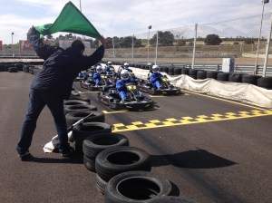 JOrnada de conducción en el Jarama, como premio de la campaña frenAte