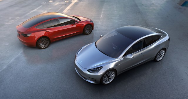 telsa model 3