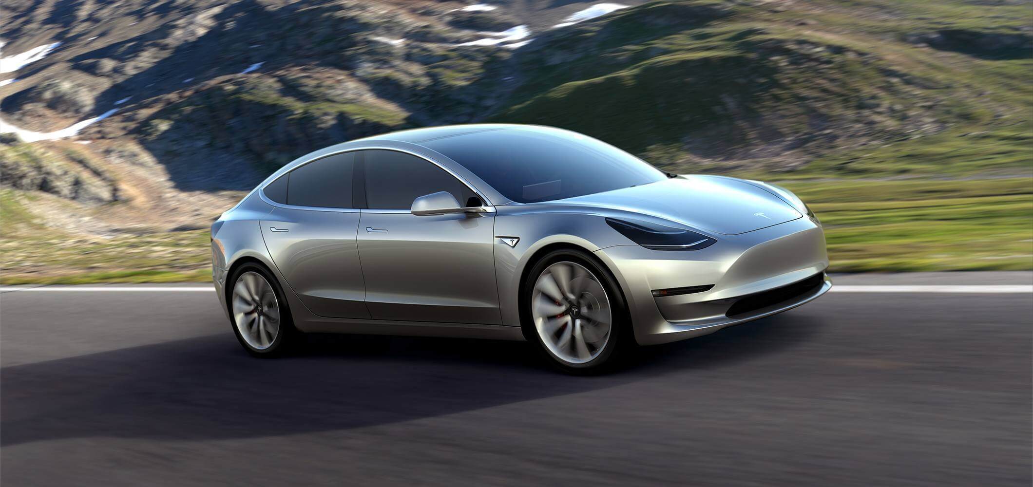 telsa model 3Big